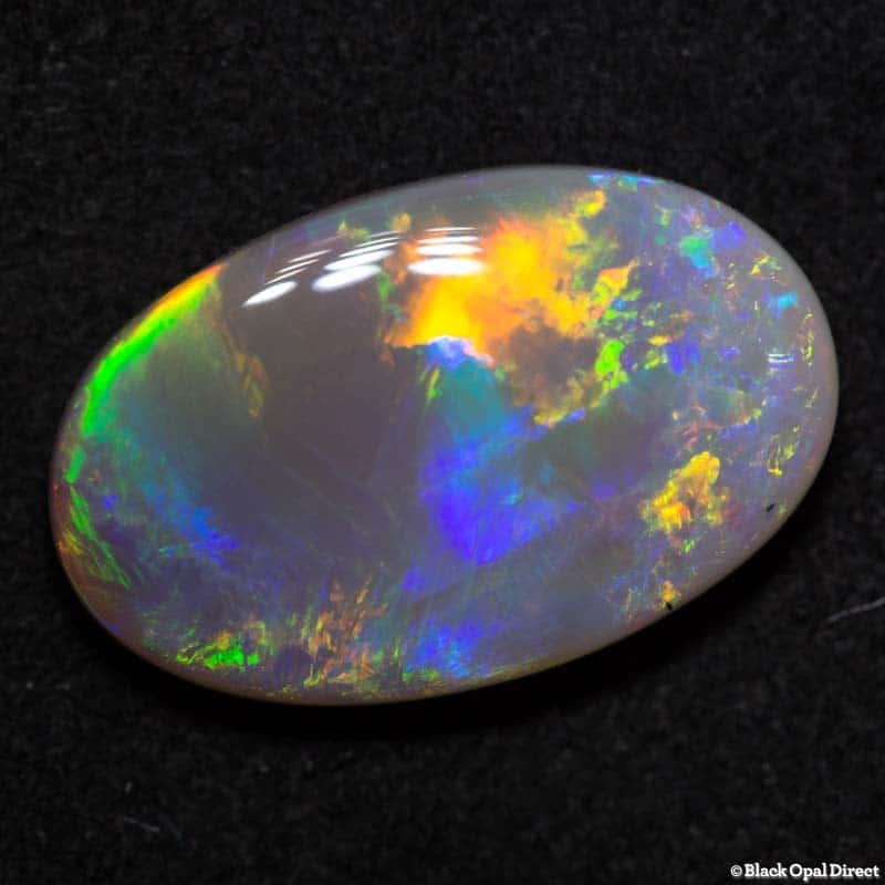 4.17 ct semi black opal 16x10x3.5mm - Image 3