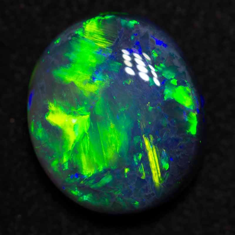 4.20 ct gem black opal 12x11x5mm hidden for Michelle - Image 2