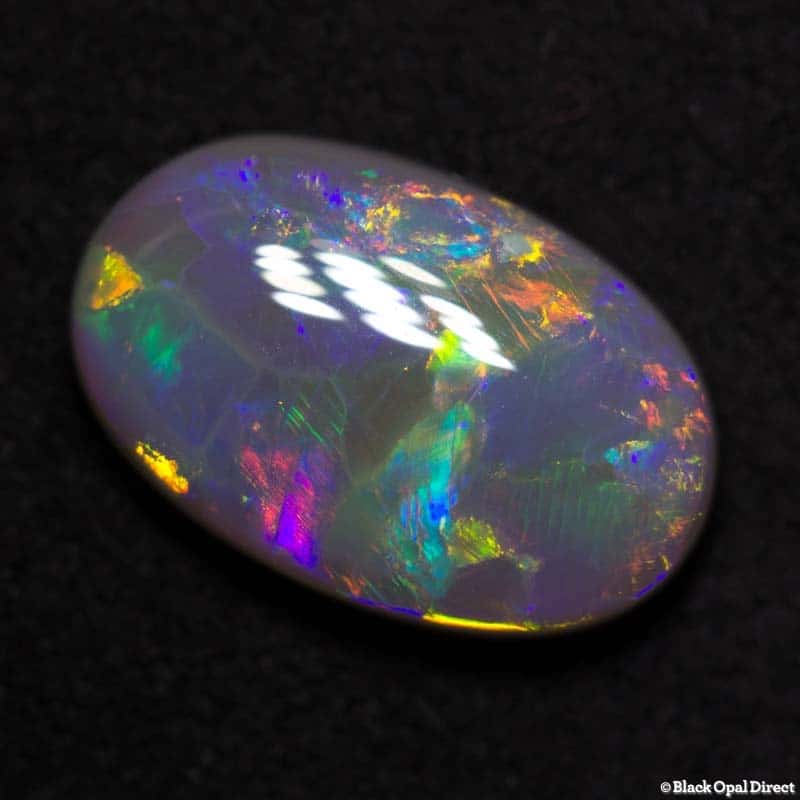 4.30 ct semi black opal 14,5x9x4mm - Image 3