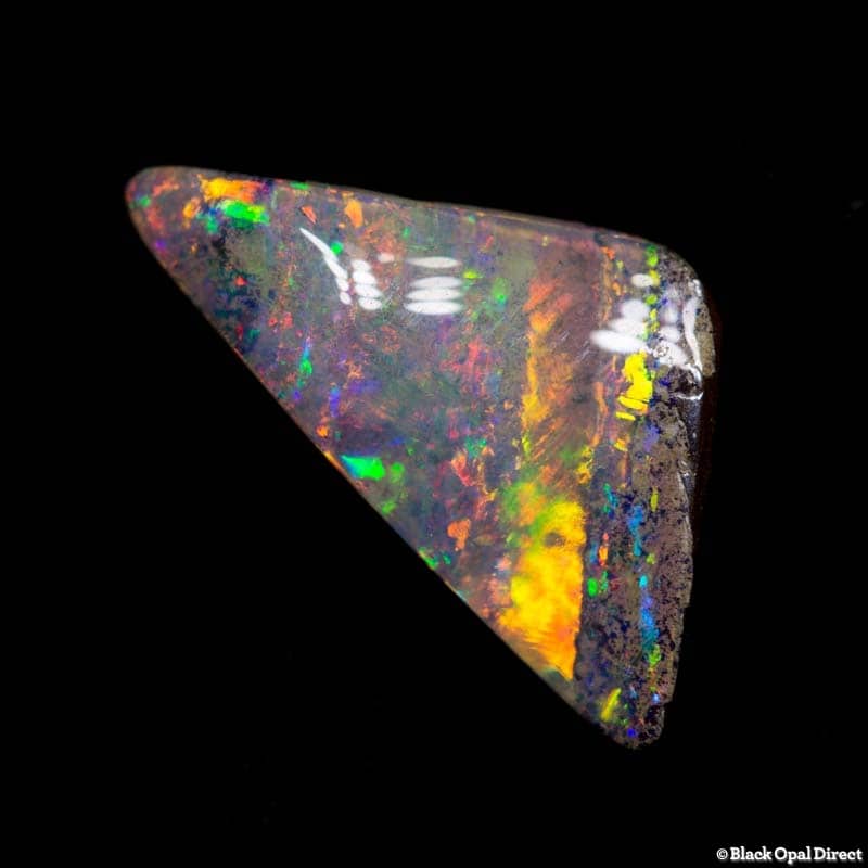 4.33 ct boulder opal 16x12x4mm - Image 4