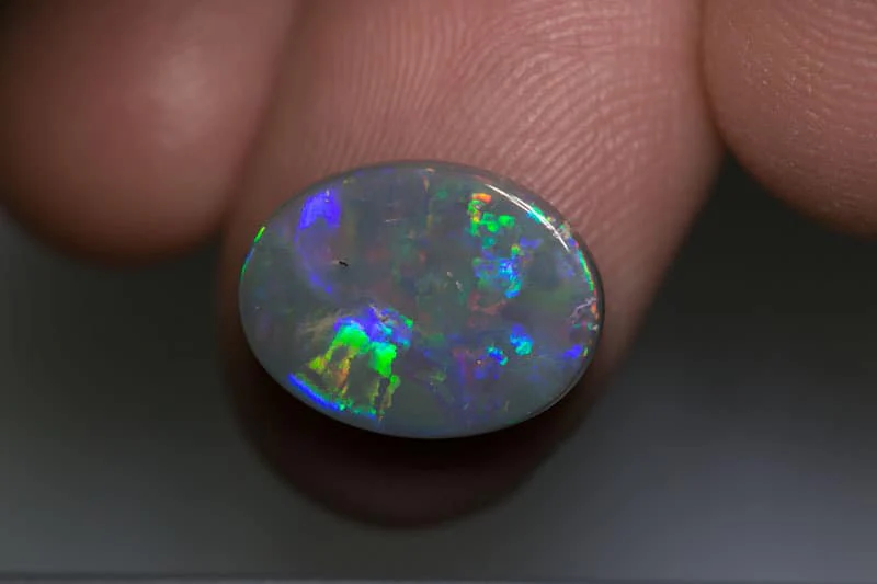 4.34 ct dark opal 14.5x11x4mm - Image 4