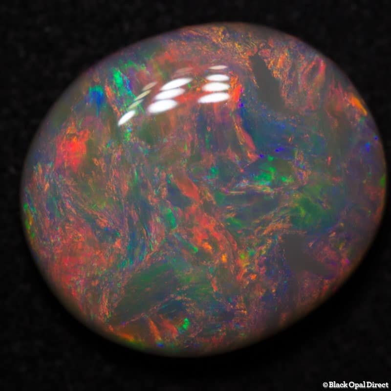 4.34 ct white opal 13x11x4mm - Image 2