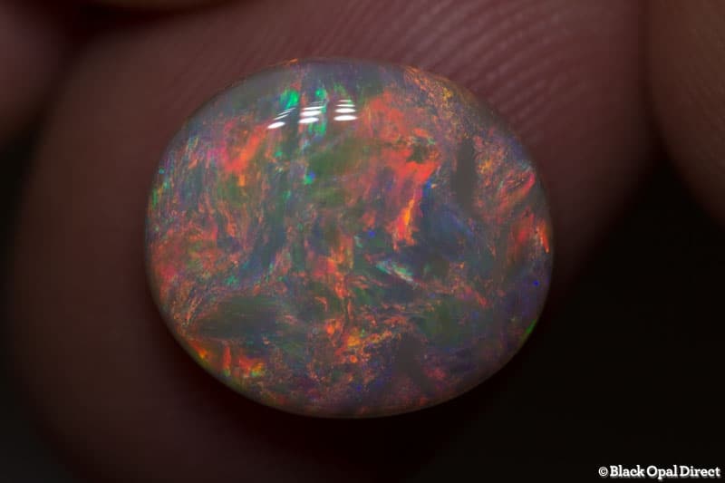 4.34 ct white opal 13x11x4mm - Image 3