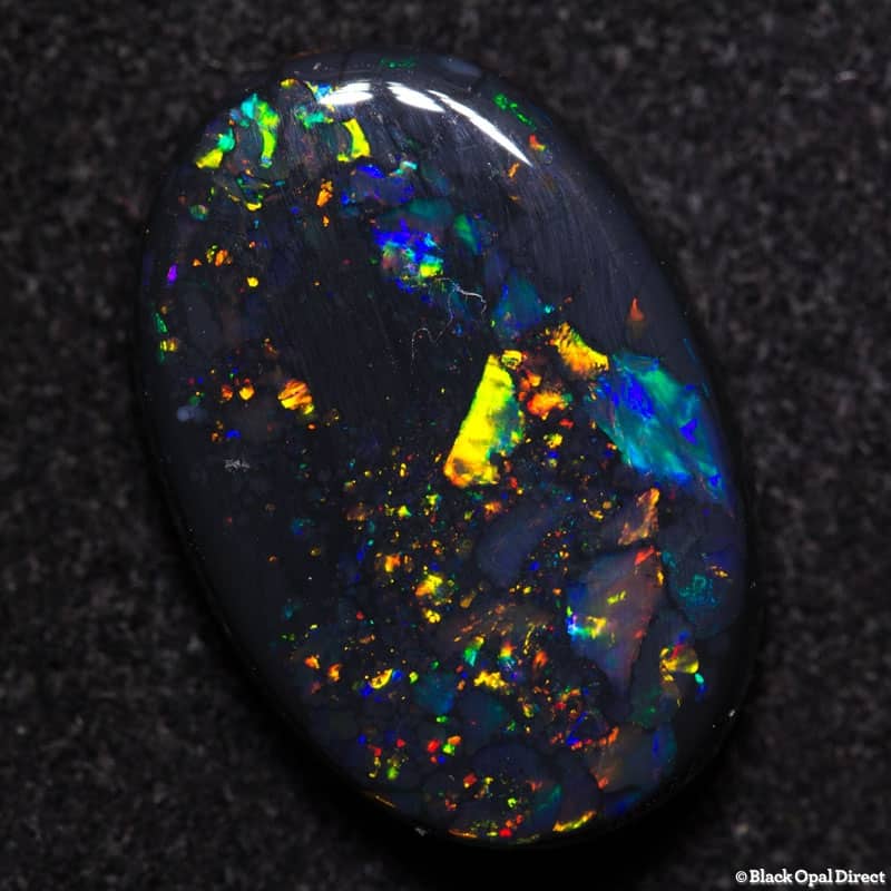 4.36 ct black opal 15x10x5mm - Image 2