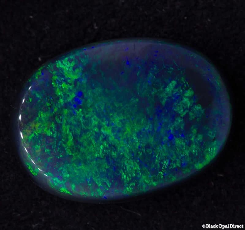 4.37 ct black opal 14x10x4mm - Image 4