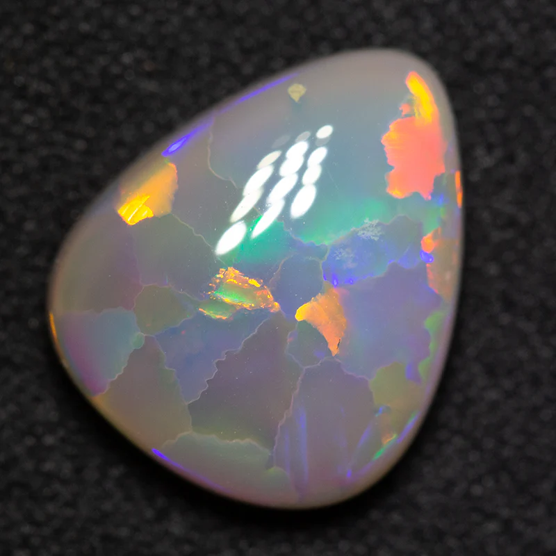 4.37 ct dark opal drop 13.3x11x4.7mm - Image 2
