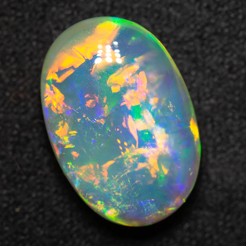 4.39 ct double-sided gem crystal opal 13.5x9.2x5.5mm - Image 2