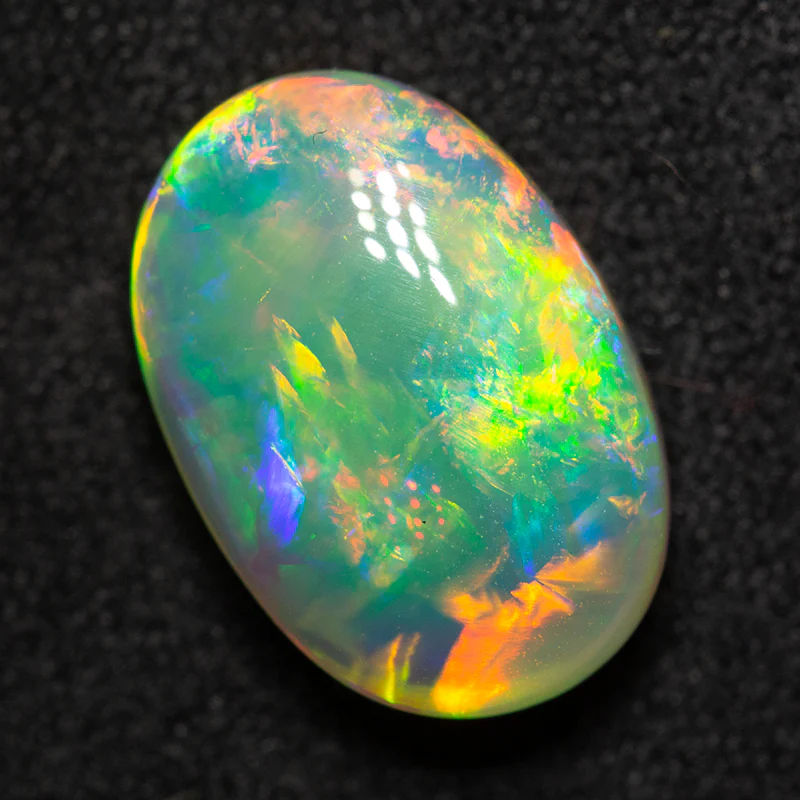 4.39 ct double-sided gem crystal opal 13.5x9.2x5.5mm - Image 3