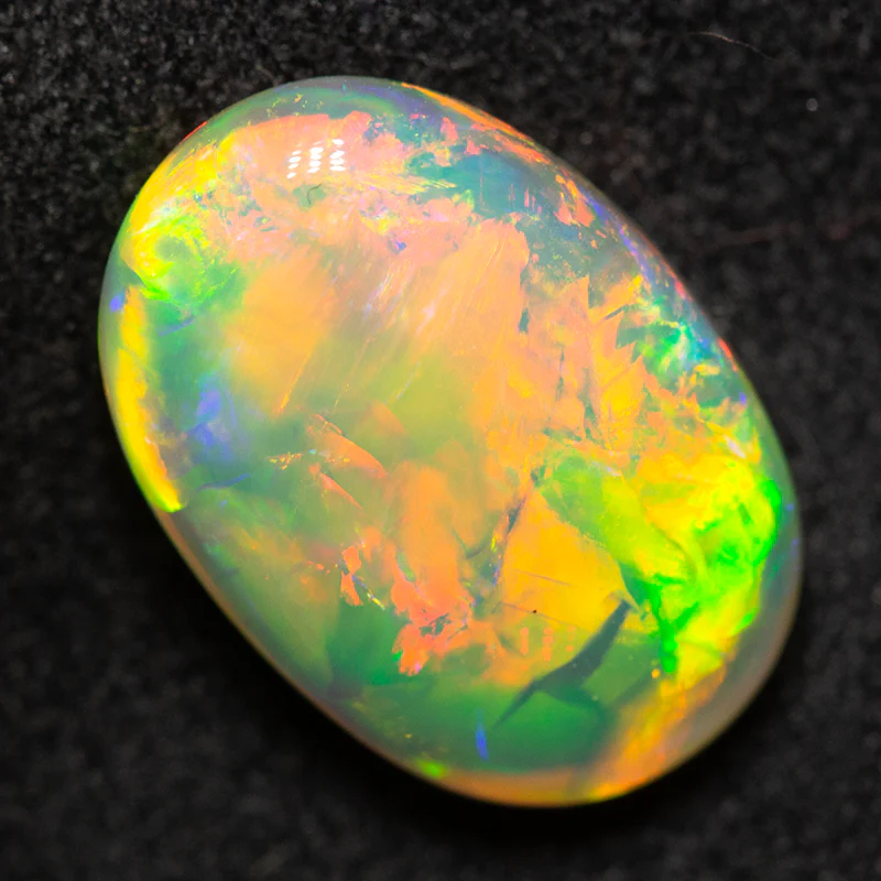 4.39 ct double-sided gem crystal opal 13.5x9.2x5.5mm - Image 5