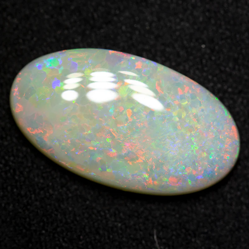 4.39 ct white opal 17.7x9.9x3.4mm - Image 2
