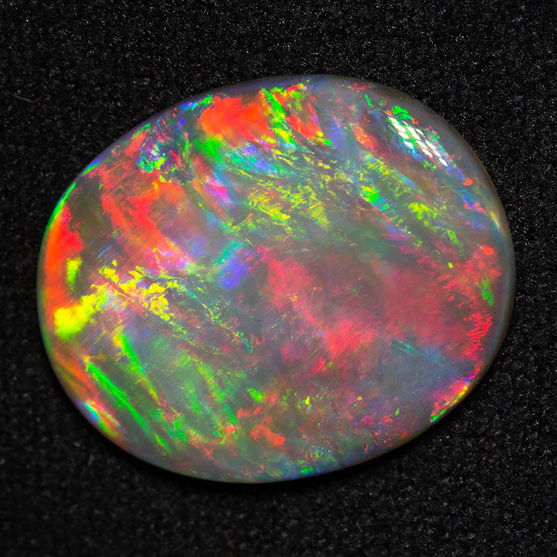 4.42 ct dark opal 16.7x13.6x2.9mm - Image 3