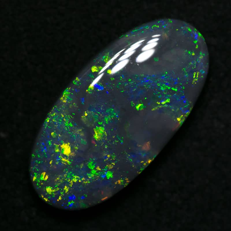 4.45 ct black opal 17.5x9x4mm - Image 3