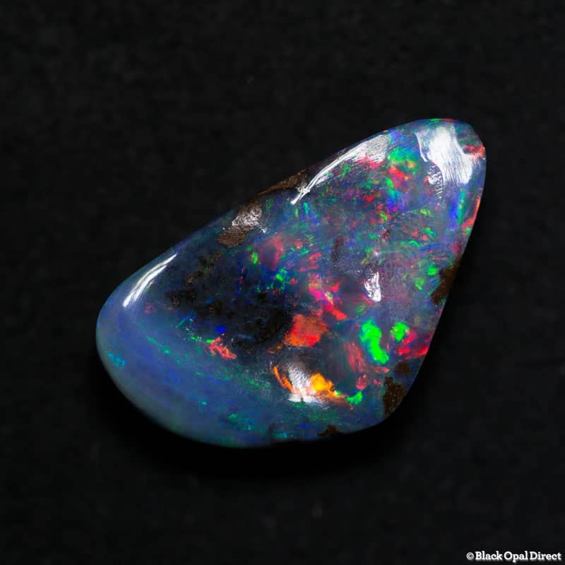 4.45 ct boulder opal 14x8x4mm - Image 3
