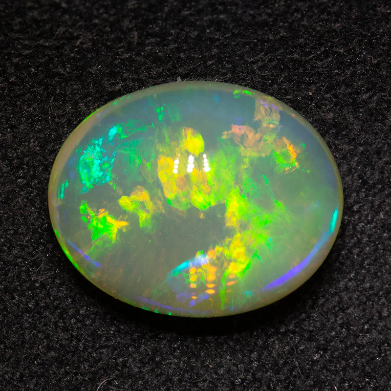 4.48 ct double-sided crystal opal 11.7x9.4x6.5mm - Image 2
