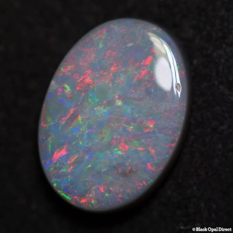 4.50 ct semi black opal 15x11x4mm - Image 3