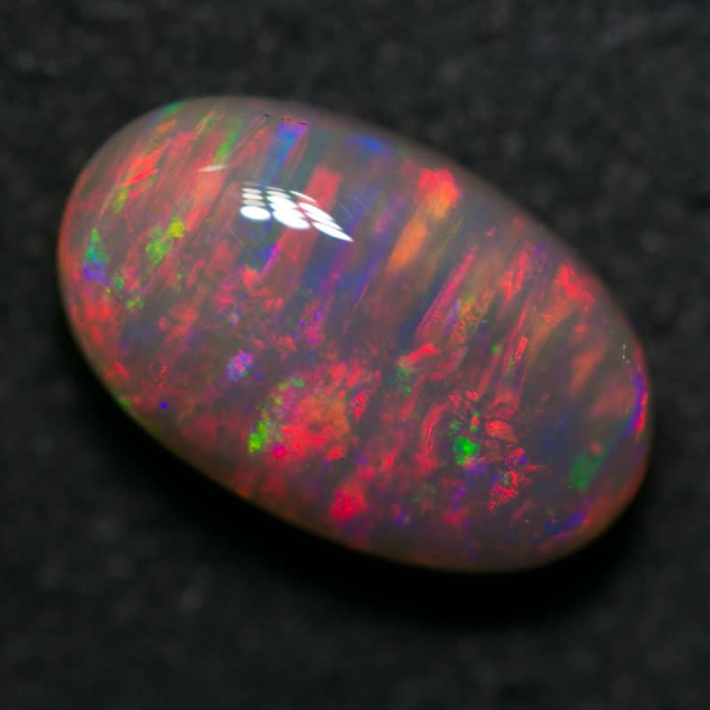 4.54 ct dark crystal opal double sided - Image 4