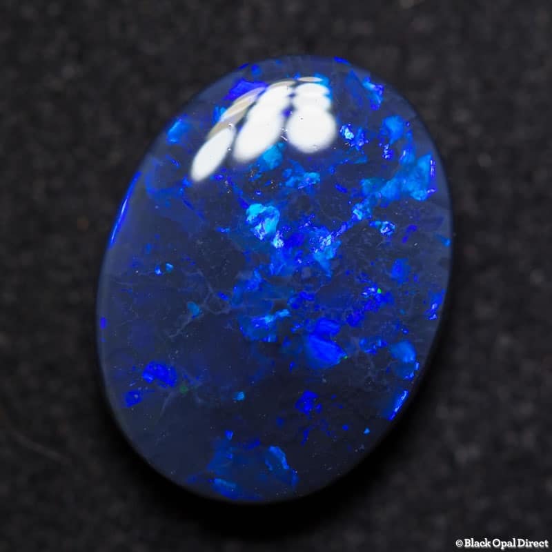 4.55 ct black opal 13.6x10.4x4.4mm Darrell Eads - Image 4