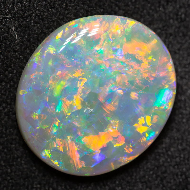 4.56 ct dark opal 14.3x12.6x4.2mm - Image 2