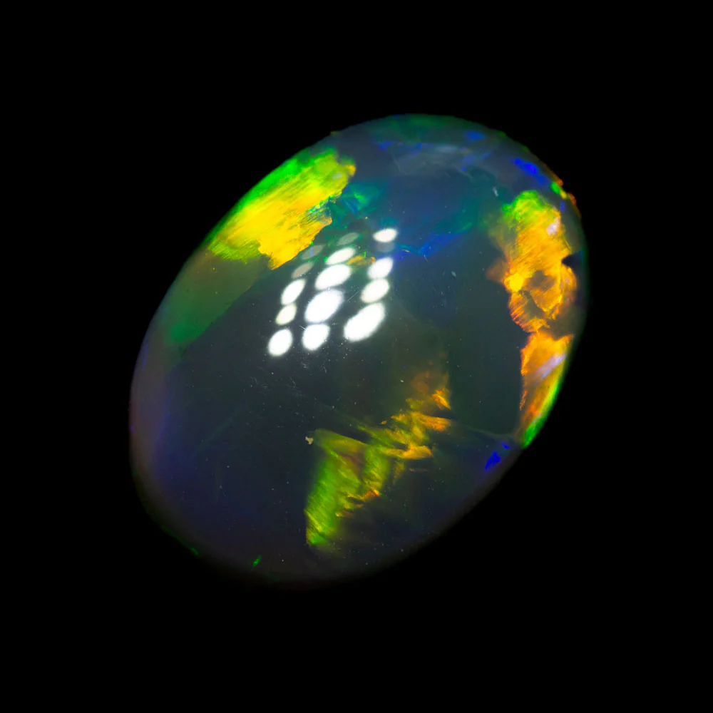 4.61 ct gem balck opal 12.5x9.3x6.3mm - Image 3