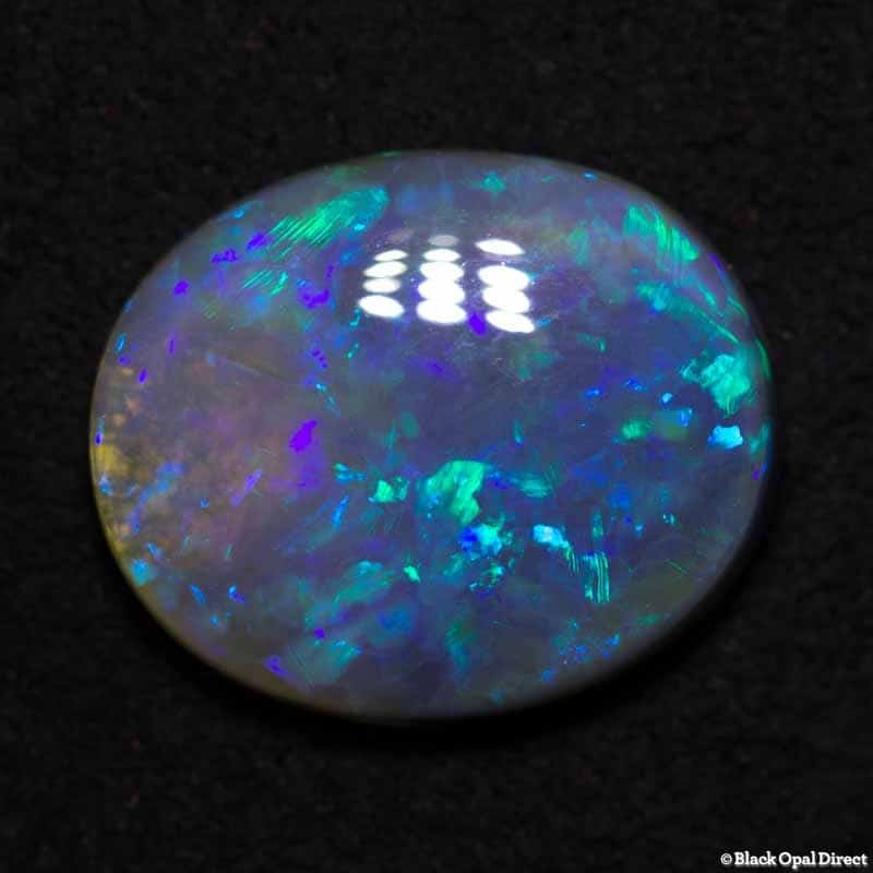 4.63 ct semi black opal 14x12x4mm - Image 3