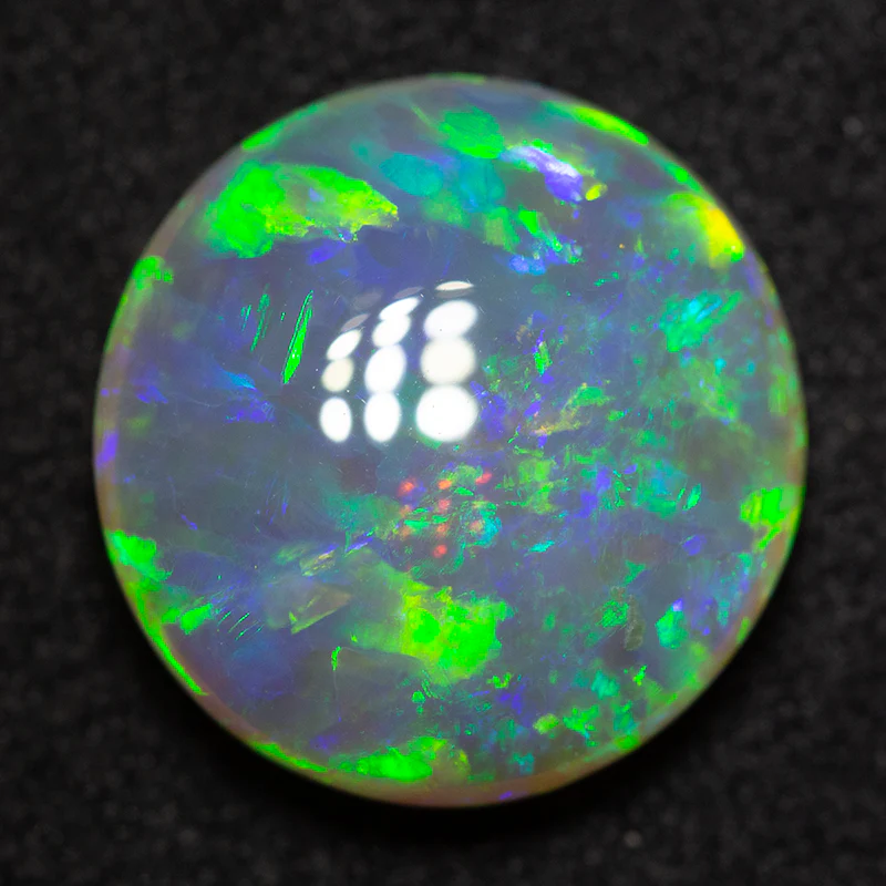 4.64 ct double-sided crystal opal 12.7x12.3x5mm - Image 3