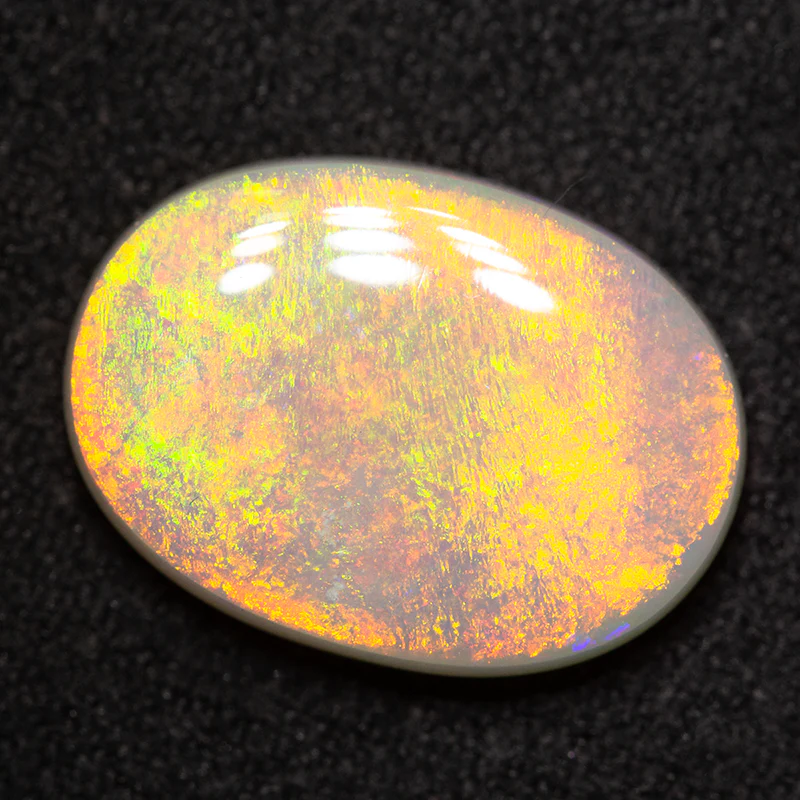 4.65 ct dark opal 15x10.8x3.9mm - Image 2