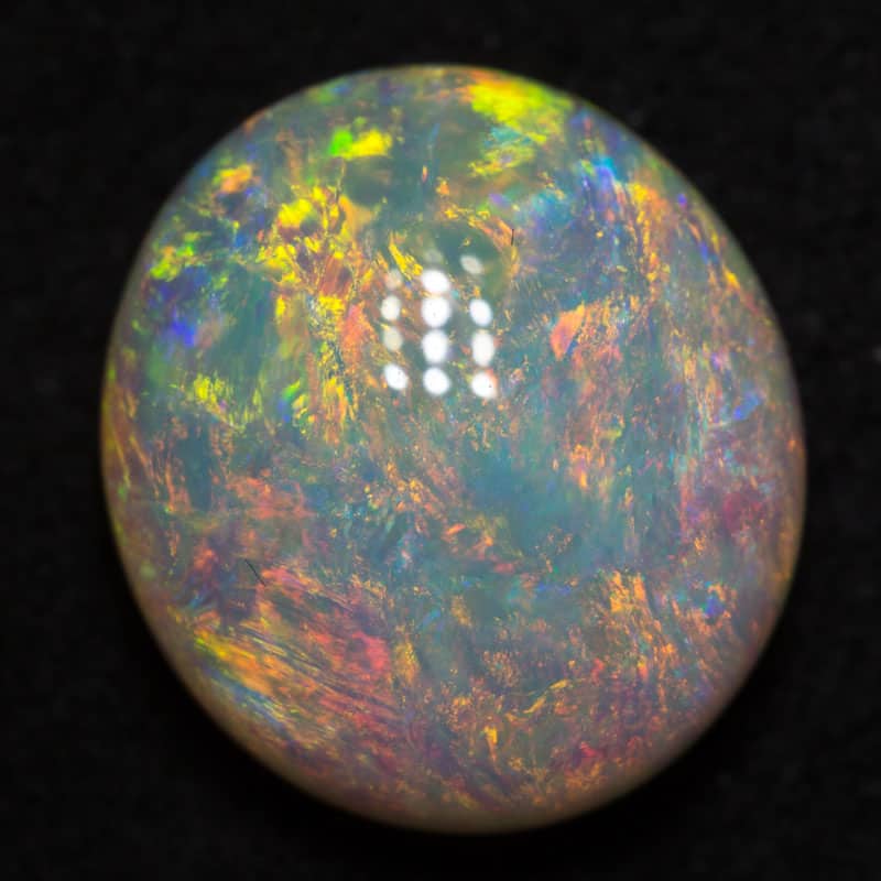 4.71 ct white opal 12x11x5.5mm - Image 2