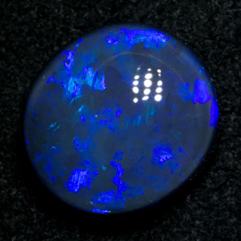 4.73 ct black opal 12x11x5mm - Image 3