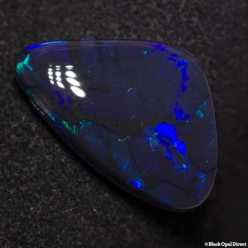 4.73 ct black opal baroque shape 12x11x4.5mm - Image 3
