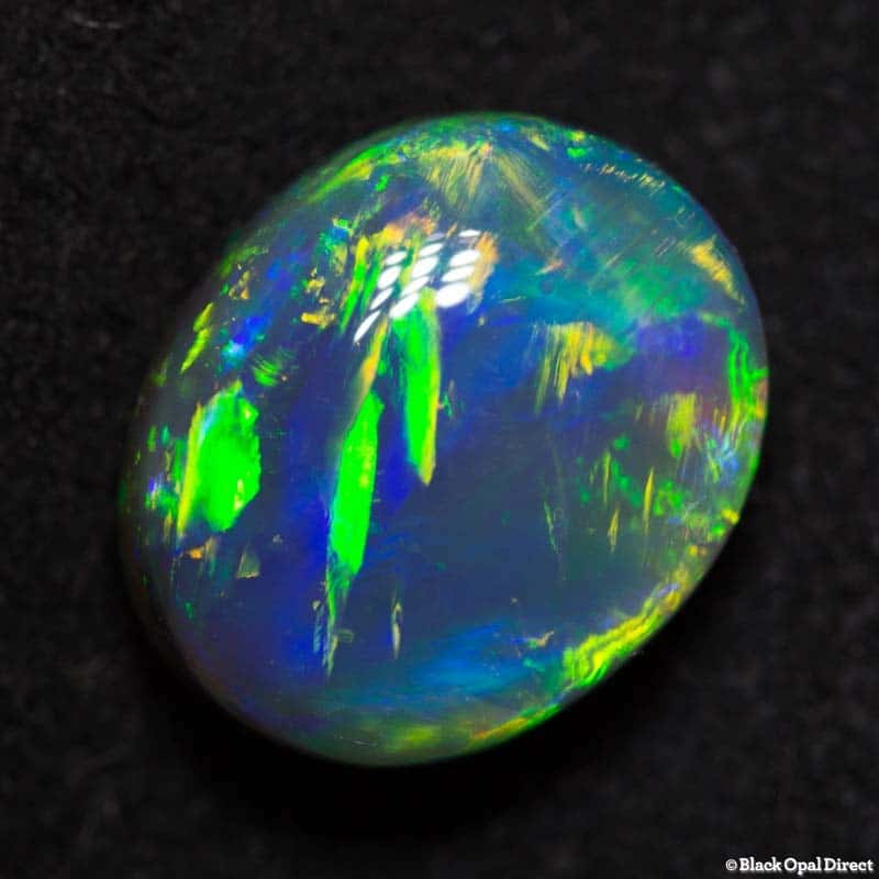 4.73 ct gem collectors black opal 12x9.5x6mm - Image 4