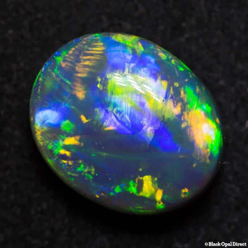 4.73 ct gem collectors black opal 12x9.5x6mm - Image 7