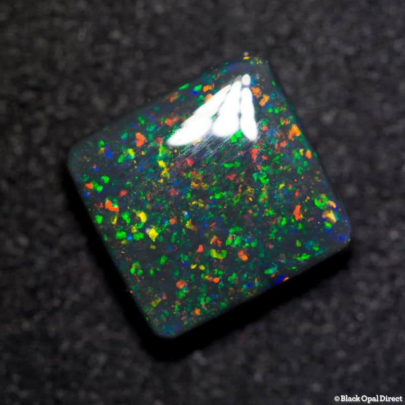 4.74 ct cushion cut black opal 11x11x4.5mm - Image 3