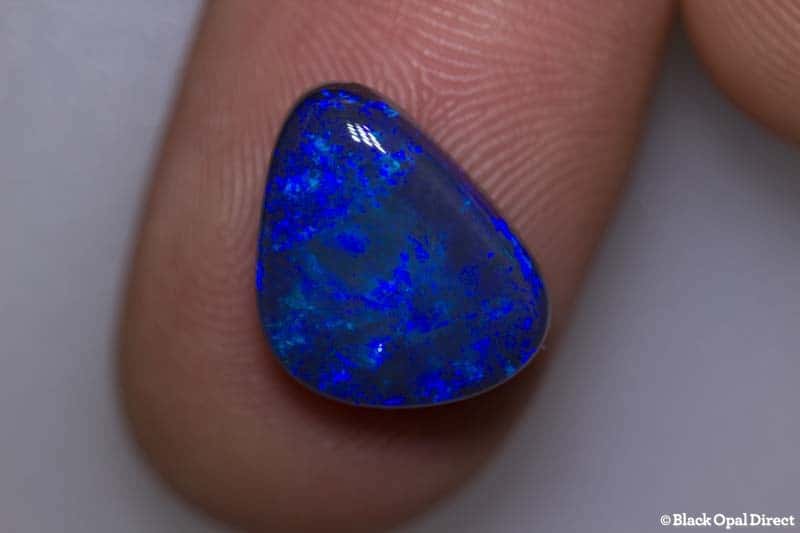 4.77 ct baroque black opal 14x12x5mm - Image 2