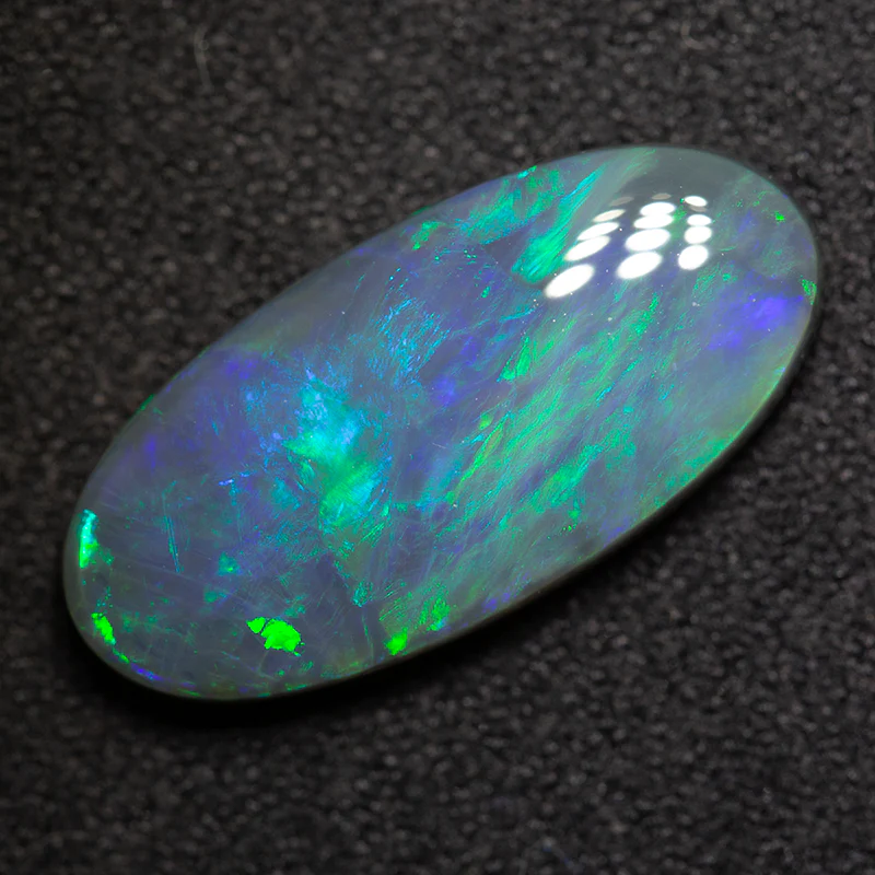 4.78 ct black opal 18.8x8.9x4mm - Image 2
