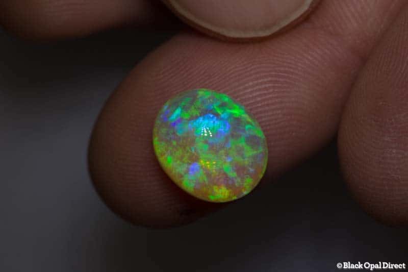 4.84 ct double sided crystal opal high domed 12x10x7mm - Image 2