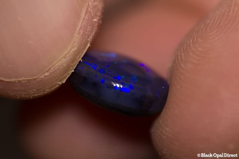 4.89 ct gem blue opal 12x11x6mm - Image 7