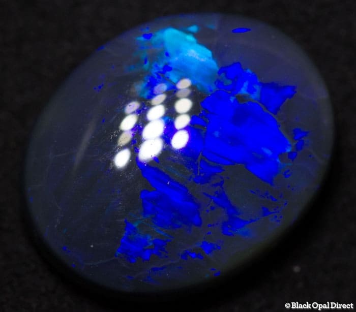 4.91 ct black opal gem 13.5x11x5mm - Image 3