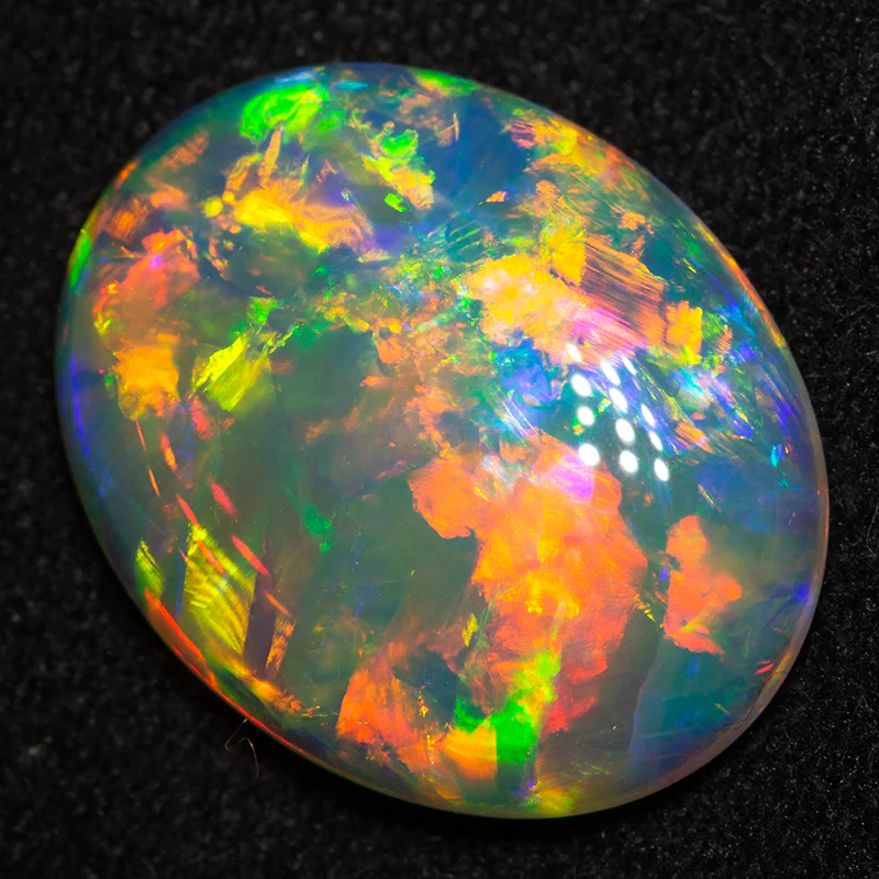 4.91 ct gem crystal opal 15.5x12.3x3.9mm - Image 2