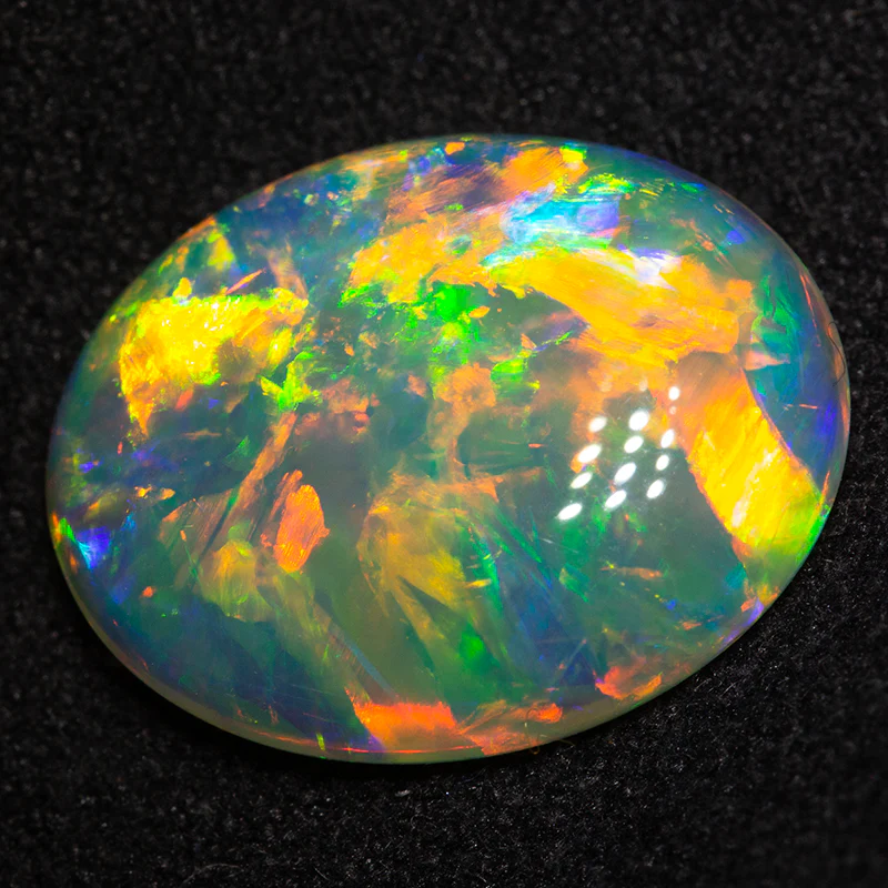 4.91 ct gem crystal opal 15.5x12.3x3.9mm - Image 3