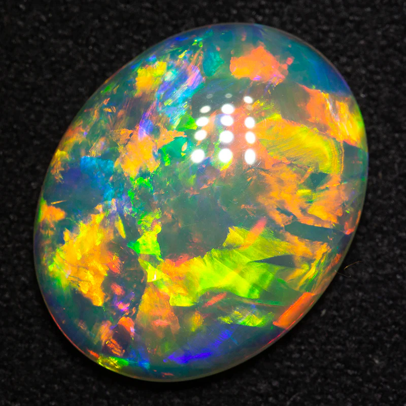 4.91 ct gem crystal opal 15.5x12.3x3.9mm - Image 4