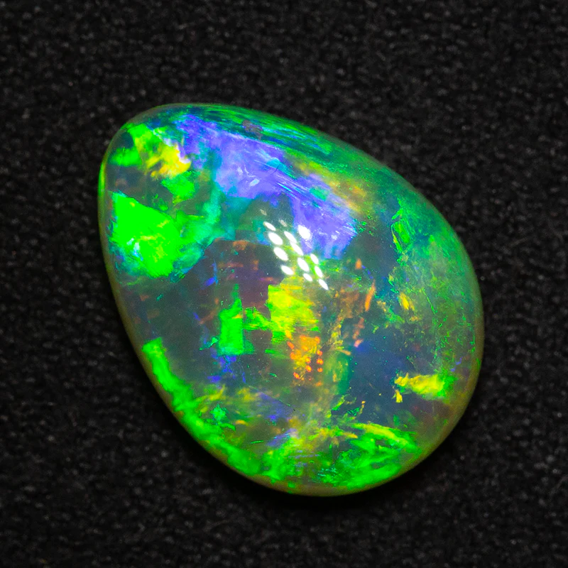 4.91 ct gem double-sided crystal opal 14x10.4x5.8mm - Image 3
