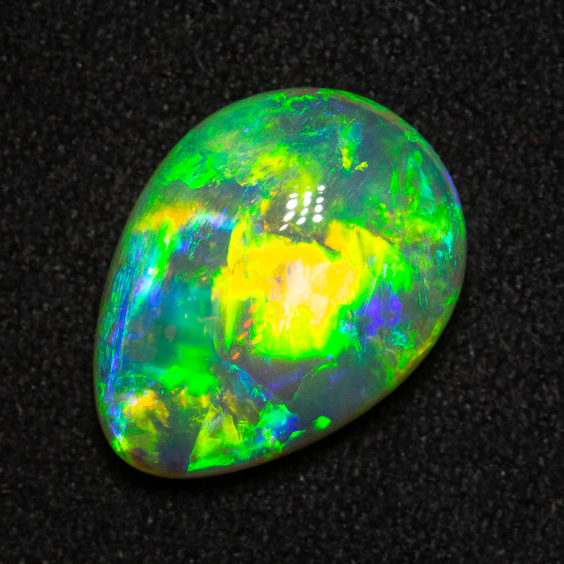 4.91 ct gem double-sided crystal opal 14x10.4x5.8mm - Image 4