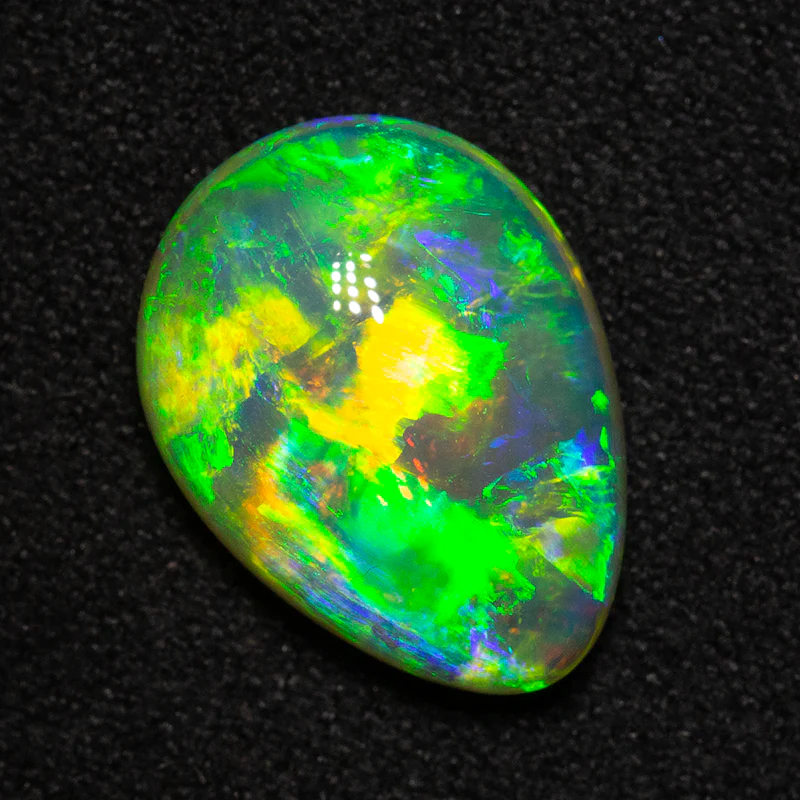 4.91 ct gem double-sided crystal opal 14x10.4x5.8mm - Image 5