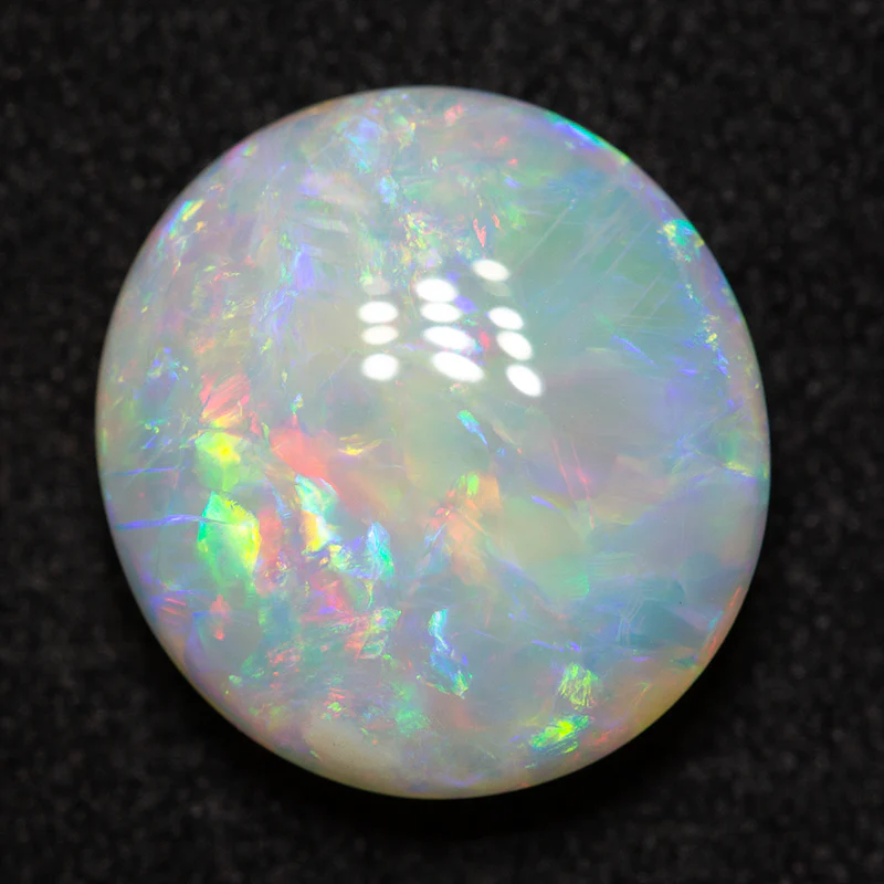 4.91 ct white opal 12.5x11.5x5 mm - Image 3
