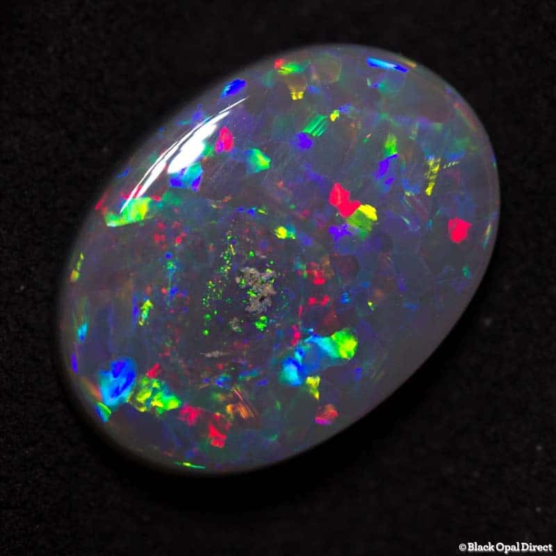 4.92 ct semi black opal 14.5x10.5x4.5mm - Image 2
