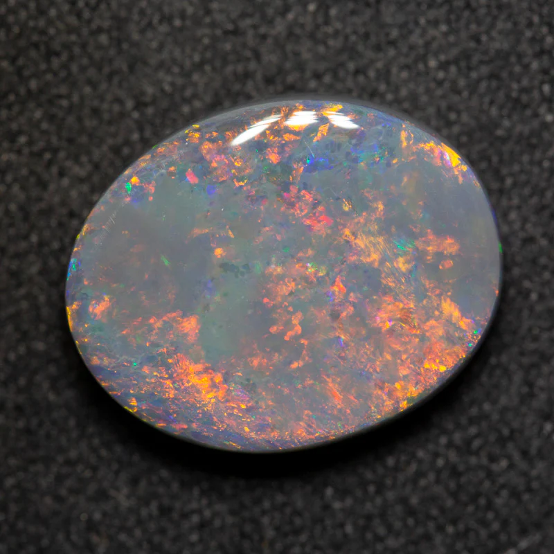 4.94 ct dark opal 14.2x11.4x4.4mm - Image 2