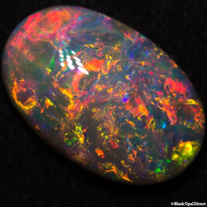 4.94 ct gem crystal opal 16x10.5x4.5mm - Image 2