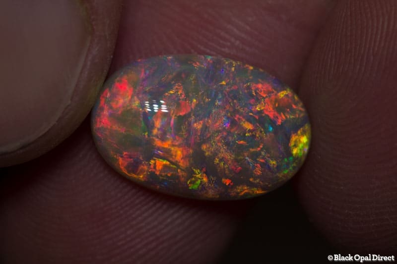 4.94 ct gem crystal opal 16x10.5x4.5mm - Image 3