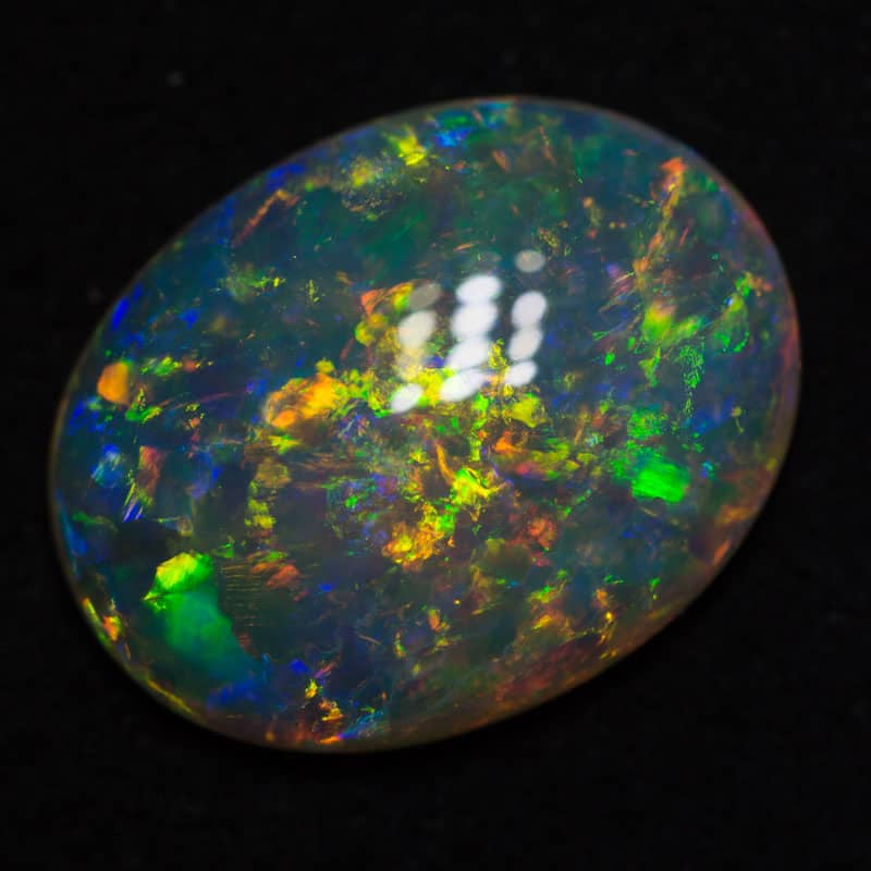 4.94 ct gem crystal opal 16x12x4mm - Image 3