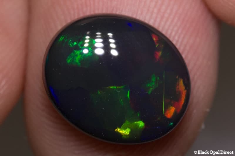 4.96 ct black opal 14x12x4mm on hold for David C - Image 2